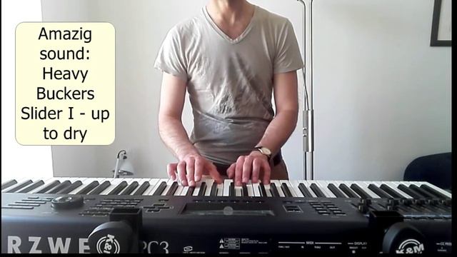 KURZWEIL PC3 ELECTRIC GUITAR SOUND смотреть онлайн