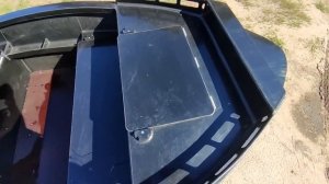 Полукилевая лодка болотоход со скосами по дну из пнд 4.10 GOONCH