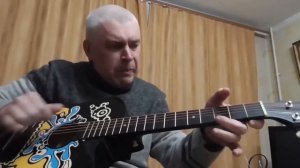 Геннадий Горин играет на гитаре