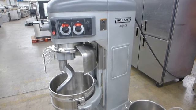 Hobart HL600 60 Qt. Commerical Legacy Mixer, 2 Bowls, 4 Attachments, Factory Refurbished смотреть онлайн