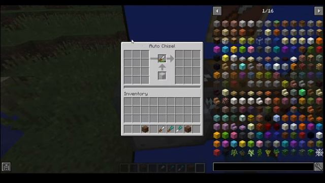 Chisel Mod Review|Minecraft Showcase 1.12.2