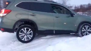 Субару Форестер 5 поколения, диагональное вывешивание