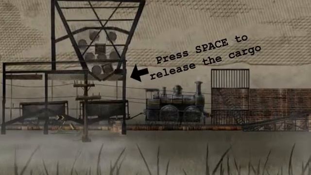 Бесплатные игры онлайн Cargo Steam Train Гонки на поезде, игры для детей смотреть онлайн