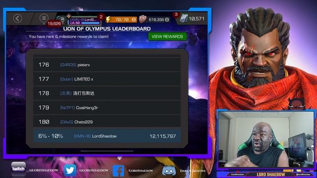 Sabretooth & Hercules Arena | Round 1 | Leaderboard Results | Marvel Contest of Champions смотреть онлайн