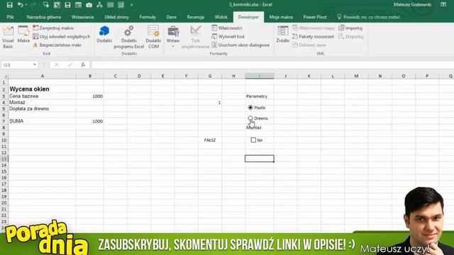 [iExcel.pl] Porada dnia #76 Kontrolki formularza Excel смотреть онлайн