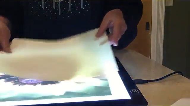 Portable A4 LED Light Box Tracer USB Powered Artist Drawing Pad Review смотреть онлайн
