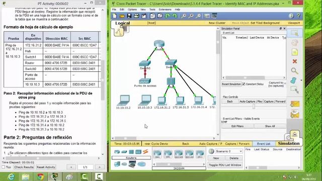 TUTORIAL 5.1.4.4 (packet tracer) смотреть онлайн