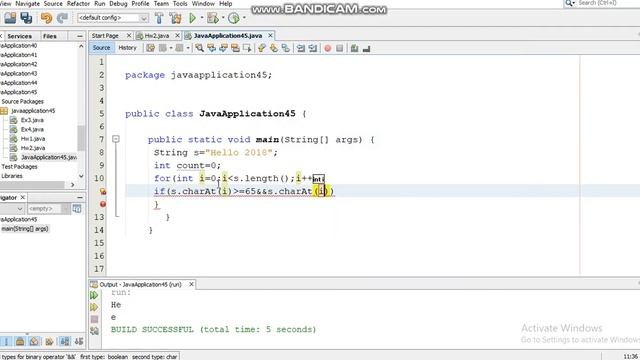 Java Programming Tutorial -28- Count letters Exercise смотреть онлайн