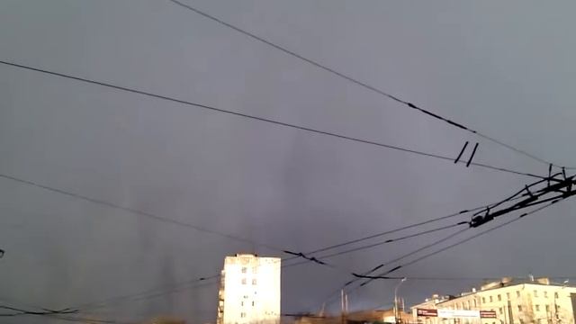 Радуга и снег / Красивое небо / Апрельский вечер смотреть онлайн