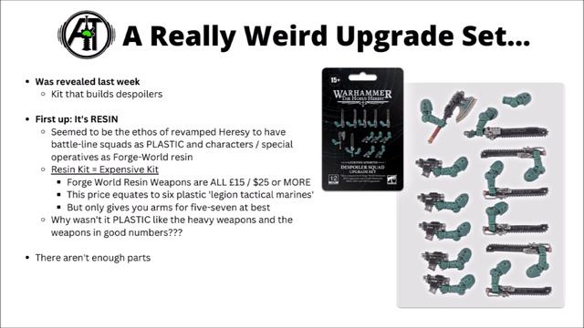 Is Games Workshop Backsliding with their Upgrade Sprues? смотреть онлайн