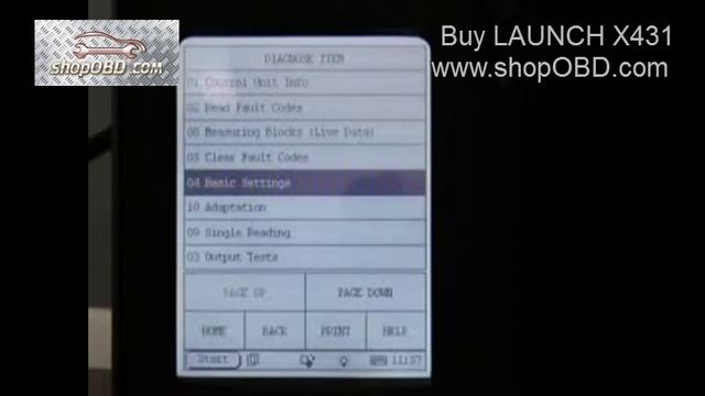 Launch X431 Master + GX3 Demo - Function Overview