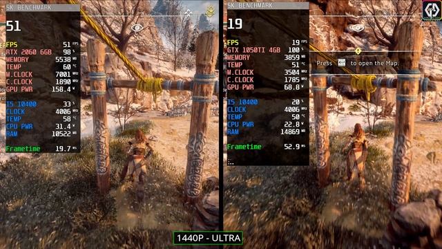 RTX 2060 vs GTX 1050 Ti | 6 Games Test | 1440P - 2K смотреть онлайн