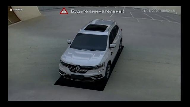 Система кругового обзора для автомобиля Renault Koleos смотреть онлайн