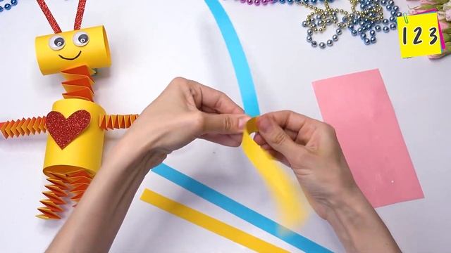 Paper Robot | Moving Paper TOYS | Easy Paper Crafts