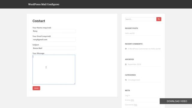 WP Mail Configurer смотреть онлайн