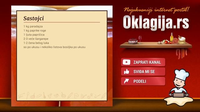 Sos od paradajza i paprike смотреть онлайн