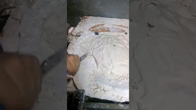 Делаем рельеф из гипса смотреть онлайн