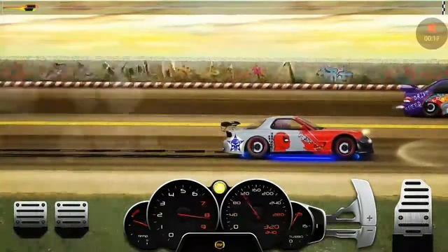 Drag racing-уличные гонки. Топовая субару против мазды Rx7 смотреть онлайн