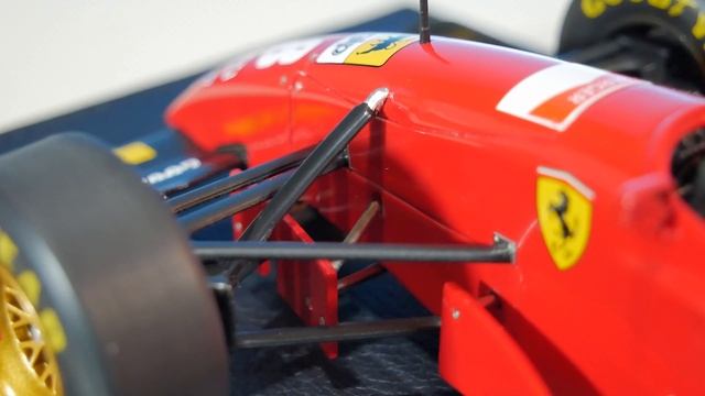 GP Replicas 1/18 Gerhard Berger Ferrari 412 T2 1995 | Unboxing & Review смотреть онлайн