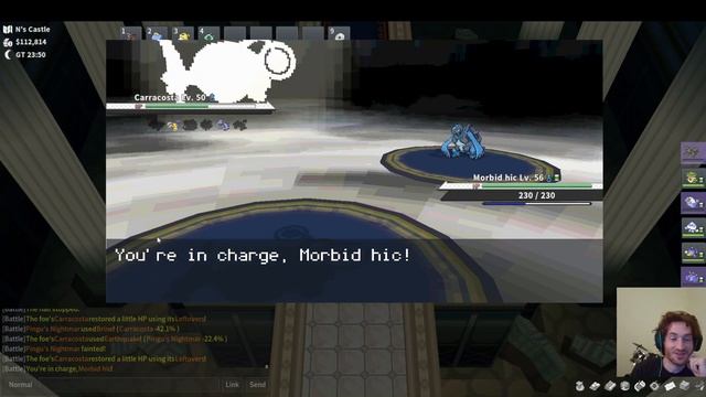 PokeMMO Unova Water Monotype N And Ghetsis