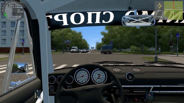 City Car Driving 1.5.8 ВАЗ 2106 Sport смотреть онлайн