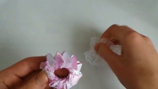 МК Съемные цветочки на ободочке канзаши/DIY смотреть онлайн