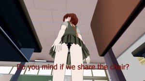 Giantess Mahiru Buttcrush, New version (MMD)