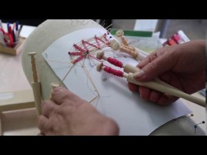 Плетение на коклюшках. Урок 12. Вилюшка.