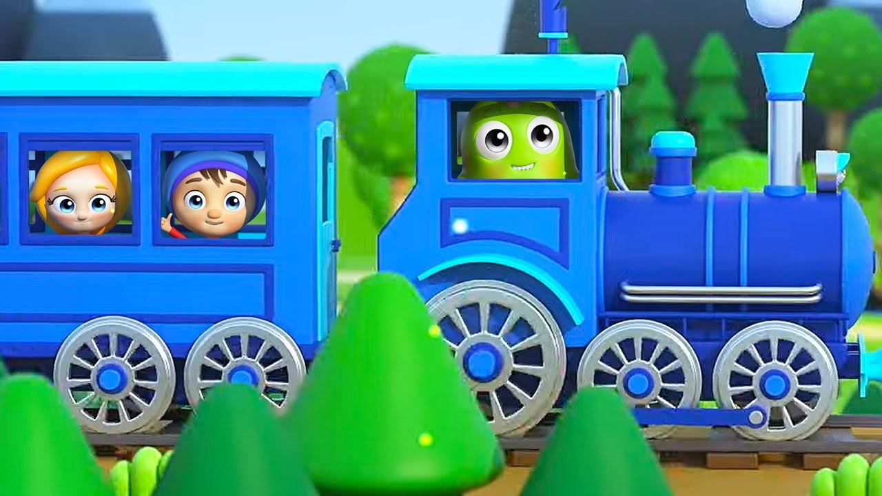 Музыкальные мультики для детей. Сина и Ло - паровоз. Сборник детских песен смотреть онлайн
