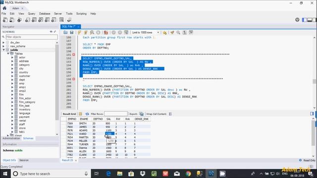 MySql 26 | ROW_NUMBER() Function in MySQL смотреть онлайн