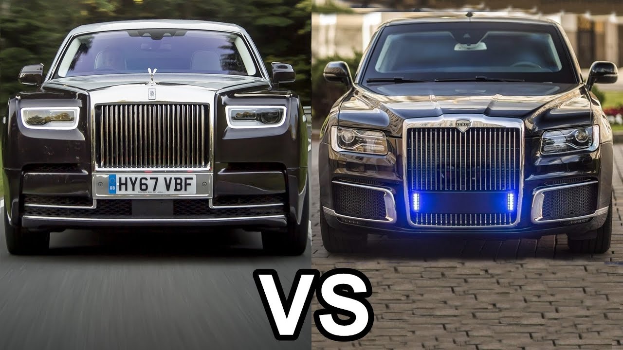 2019 Rolls Royce Phantom vs 2019 Aurus Senat смотреть онлайн
