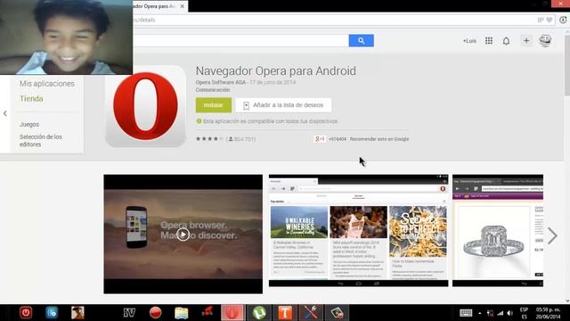 Descargar Opera Mini Para ANDROID Y PC смотреть онлайн