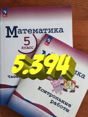математика 5 класс номер 5.394