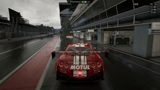 Assetto Corsa Competizione - 4K - Monza - Heavy Rain Practice + Replay - Nissan GTR GT3 Nismo смотреть онлайн
