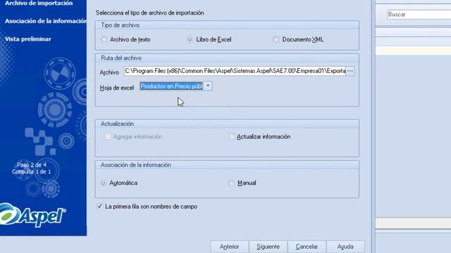 Como actualizar precios de forma masiva desde excel. En SAE 7.0 смотреть онлайн