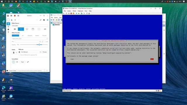 Installing Debian 10 on Hyper-V (2021) | Cài máy ảo Debian 10 trong Hyper V | Windows 10 смотреть онлайн