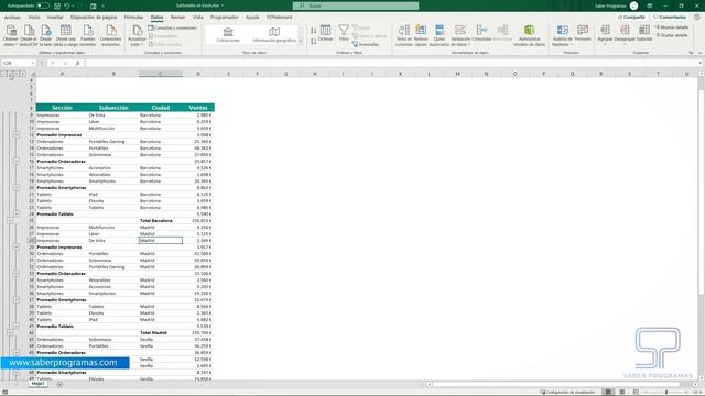 ? Cómo Calcular TOTALES y SUBTOTALES en Excel [con Herramientas o Funciones] смотреть онлайн