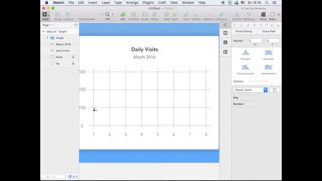 Sketch 3 Design - Graph Daily Visits (Daily 04) смотреть онлайн