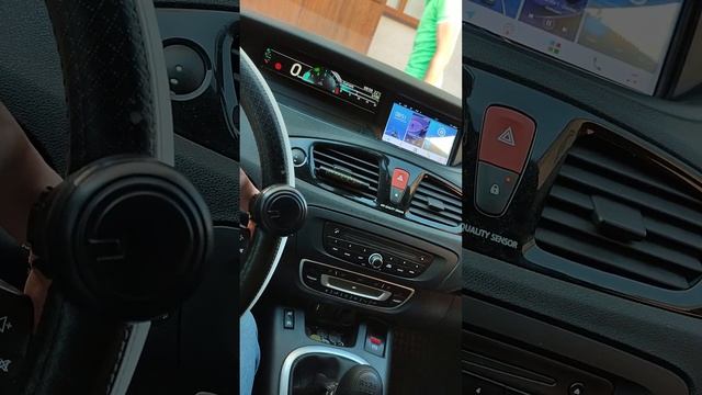 заміна штатної магнітоли на android Renault scenic 3/Megan3 смотреть онлайн