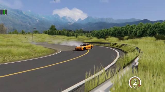 drift assetto corsa avec mazda rx7 vue exterieur (HD) смотреть онлайн