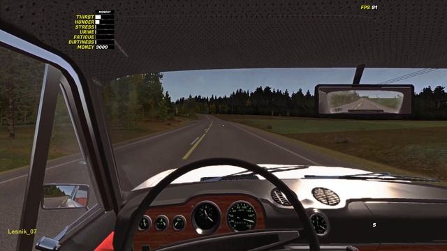 ПРОЕХАТЬ 1000КМ НА СТАРОМ ВАЗ 2106 I My Summer Car смотреть онлайн