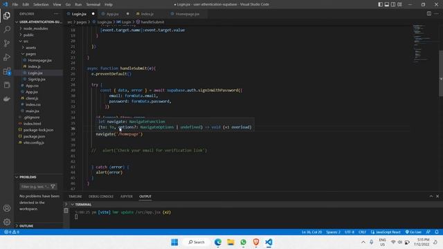 Build A User Authentication App with ReactJS and Supabase | Part 7: Navigate To Homepage смотреть онлайн