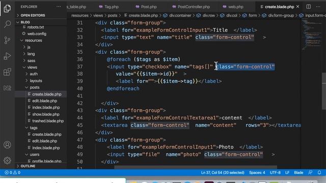 31 Laravel 6:7:8 PHP | Eloquent ORM Many to Many relationship смотреть онлайн
