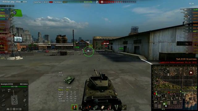 World of tanks. M18 Hellcat. Тащим. смотреть онлайн
