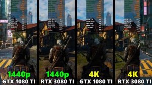 GTX 1080 TI VS RTX 3080 TI IN 1440p AND 4K - TEST IN 10 GAMES