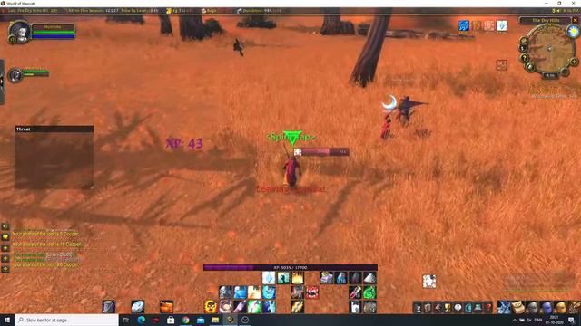 Classic wow Hardcore Leveling Duo with GF Preist/rogue Level 16 - 17 смотреть онлайн