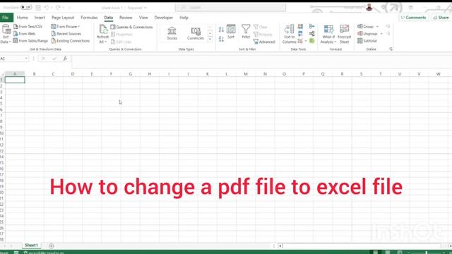 How to change a pdf file to excel file смотреть онлайн