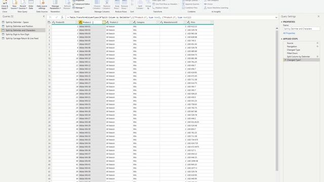 Splitting Columns in the Power Query Editor смотреть онлайн