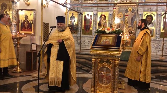 Слово накануне дня памяти Иоанна Златоуста, престольного праздника храма Большой Златоуст смотреть онлайн