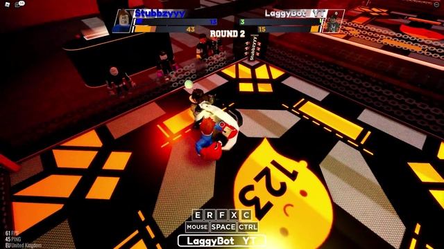 Fighting a HIGH LEVEL with PURGATORY GLOVE in Roblox Boxing League смотреть онлайн